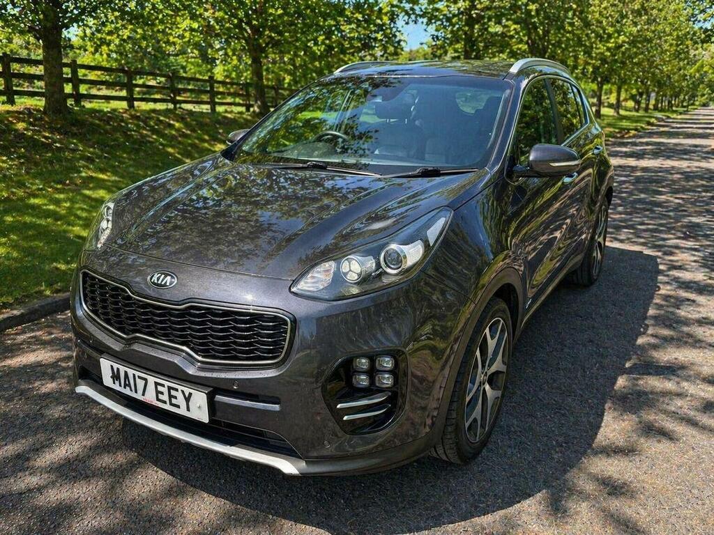 Kia Sportage Suv 1.6 T-gdi Gt-line Awd Euro 6 201717 MA17EEY Silver #3