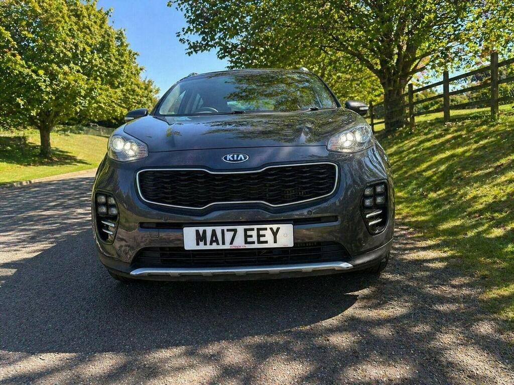 Kia Sportage Suv 1.6 T-gdi Gt-line Awd Euro 6 201717 MA17EEY Silver #2