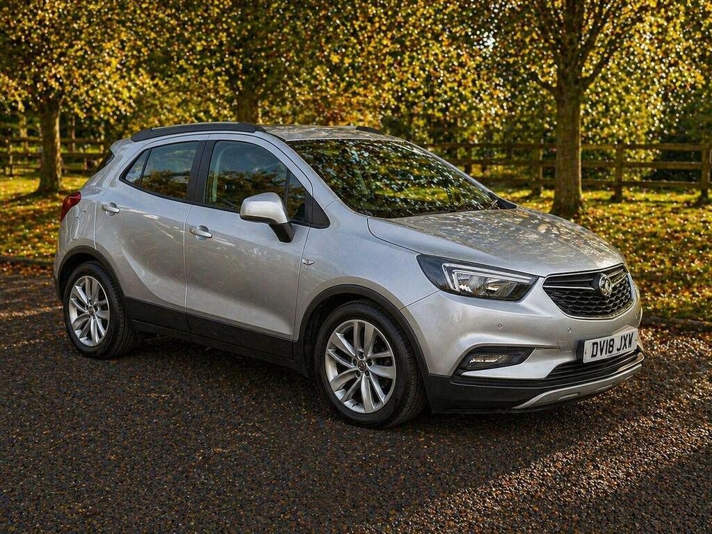 Vauxhall Mokka X Suv 1.4I Turbo Ecotec Design Nav Euro 6 Ss Silver