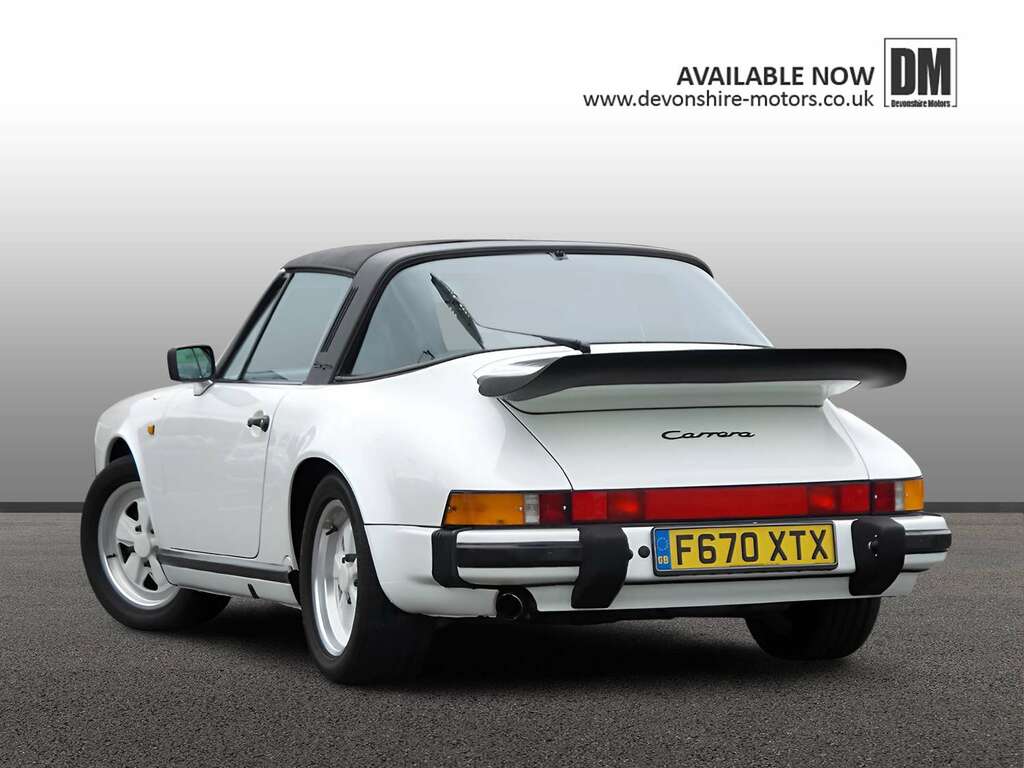 Porsche 911 Carrera Sport Targa White #2