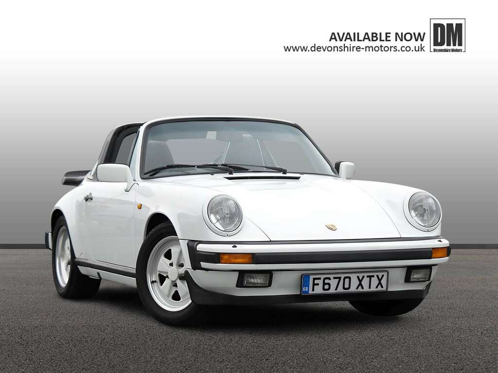 Porsche 911 Carrera Sport Targa White