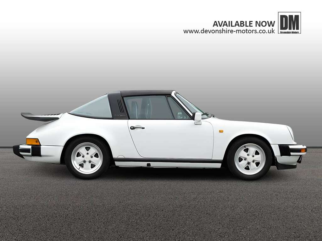 Porsche 911 Carrera Sport Targa White #3