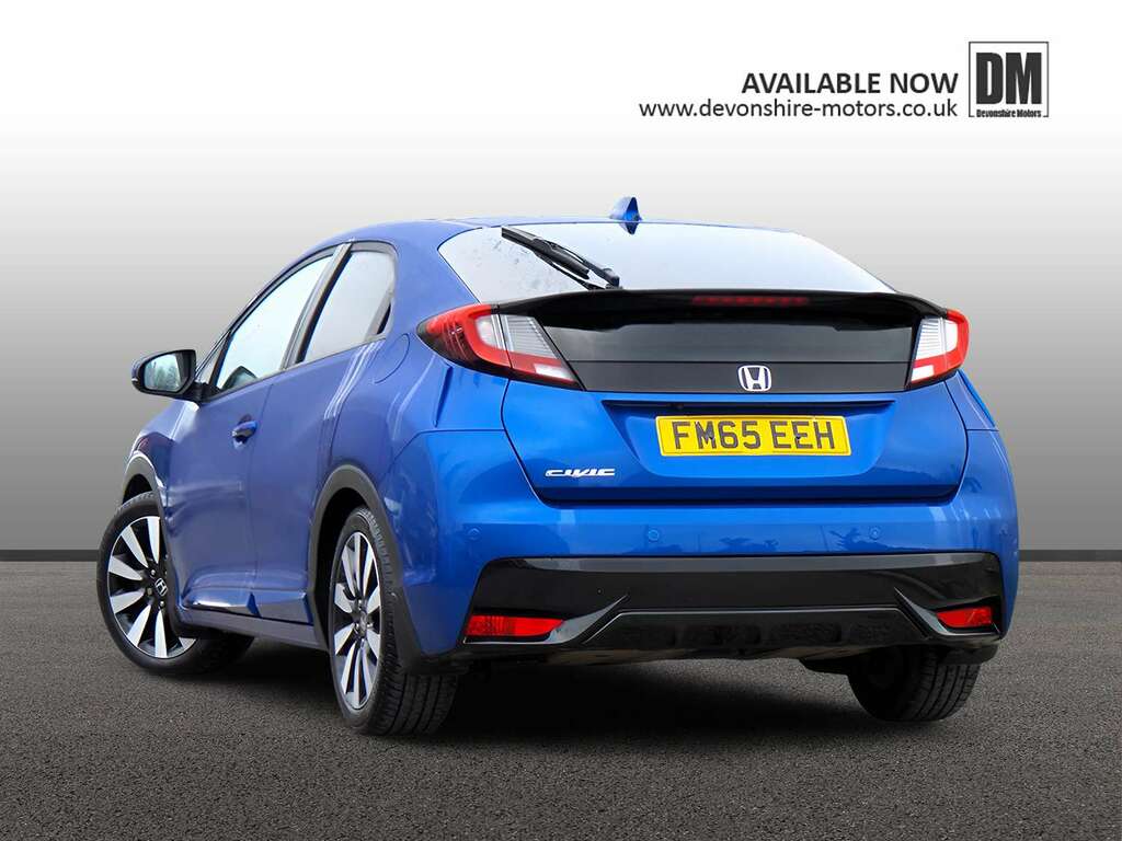 Honda Civic Sr Blue #2