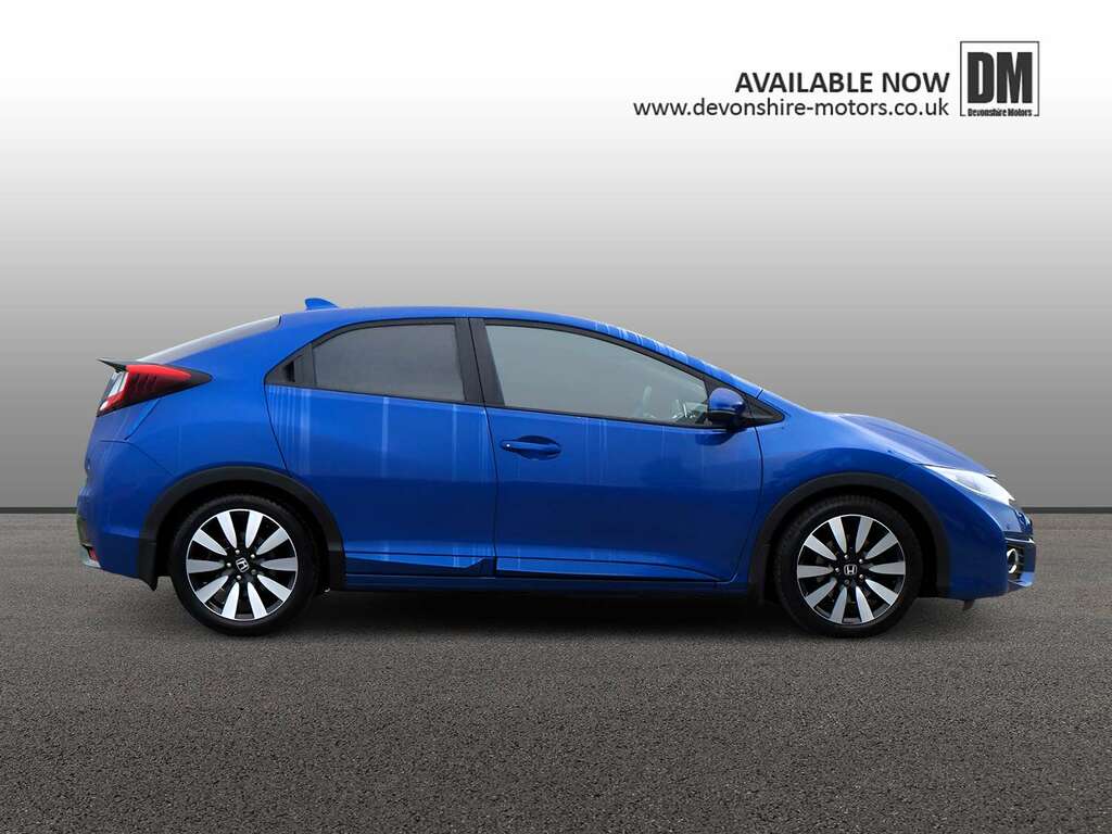 Honda Civic Sr Blue #3