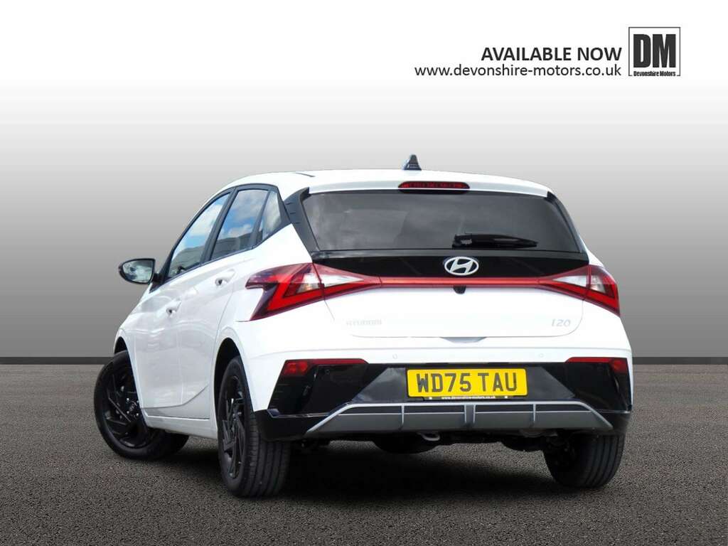 Hyundai I20 Black Line WD75TAU White #2