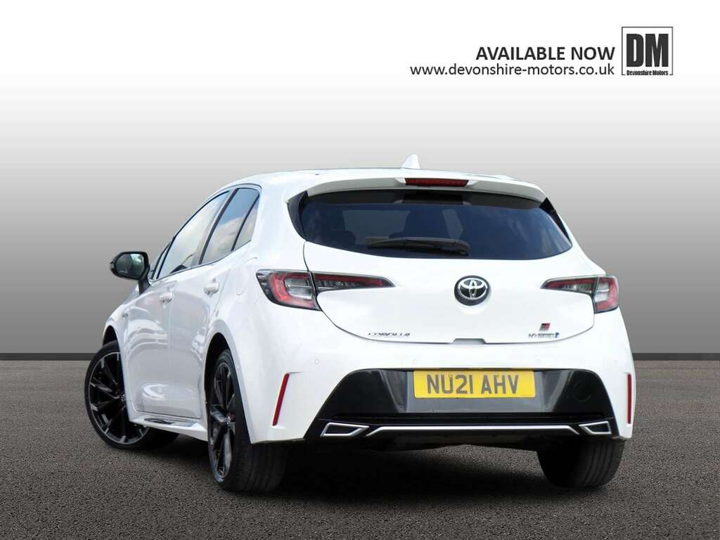 Toyota Corolla Gr Sport NU21AHV White #2