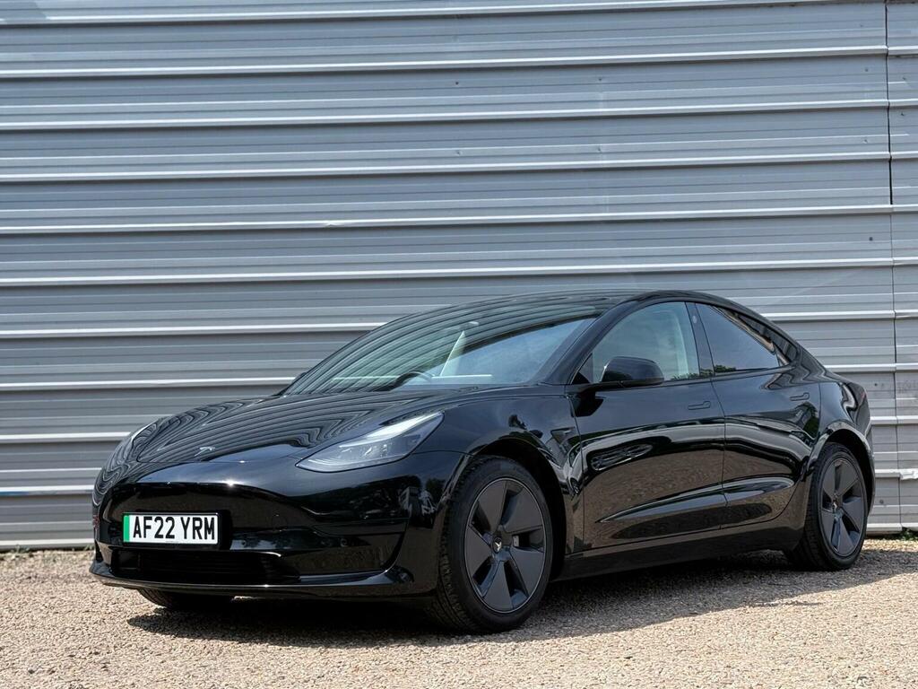 Tesla Model 3 Saloon Standard Range Plus Rwd 202222 AF22YRM Black #4