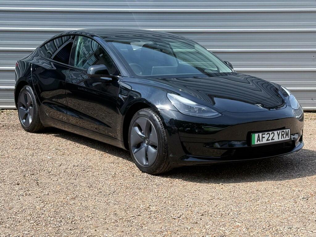 Tesla Model 3 Saloon Standard Range Plus Rwd 202222 Black