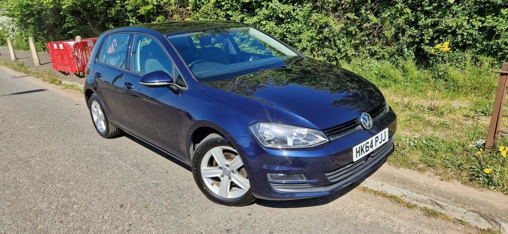 Volkswagen Golf 1.6 Tdi 105 Match HK64PJJ Blue #4