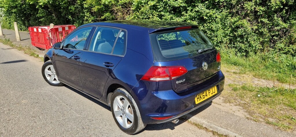 Volkswagen Golf 1.6 Tdi 105 Match HK64PJJ Blue #2