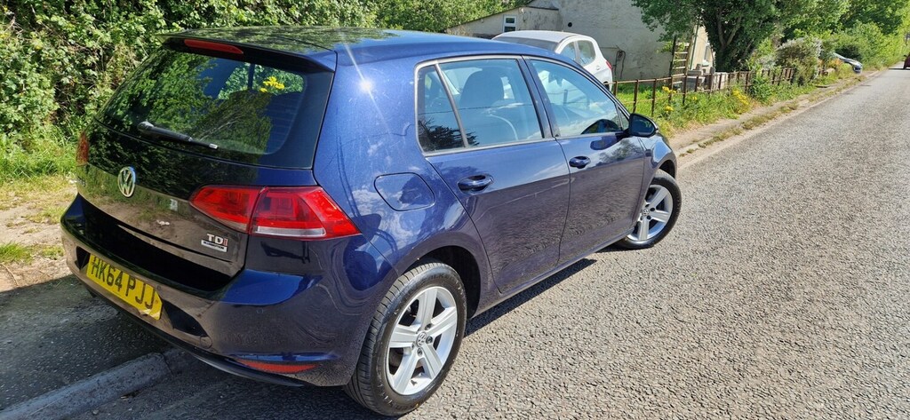 Volkswagen Golf 1.6 Tdi 105 Match HK64PJJ Blue #5