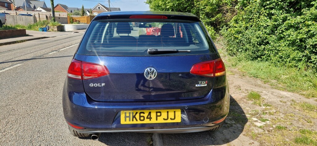 Volkswagen Golf 1.6 Tdi 105 Match HK64PJJ Blue #3