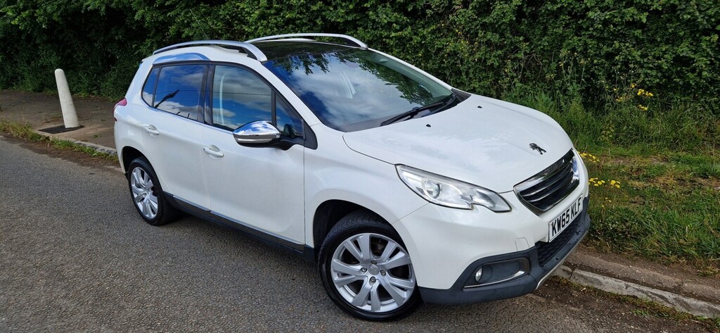 Peugeot 2008 1.6 Bluehdi 120 Feline Calima KW65KLF White #5