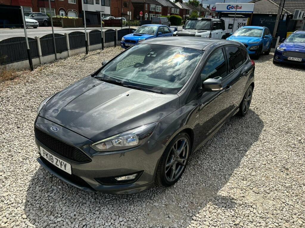 Ford Focus Hatchback 1.0T Ecoboost St-line X Euro 6 Ss PK18ZYY Grey #5