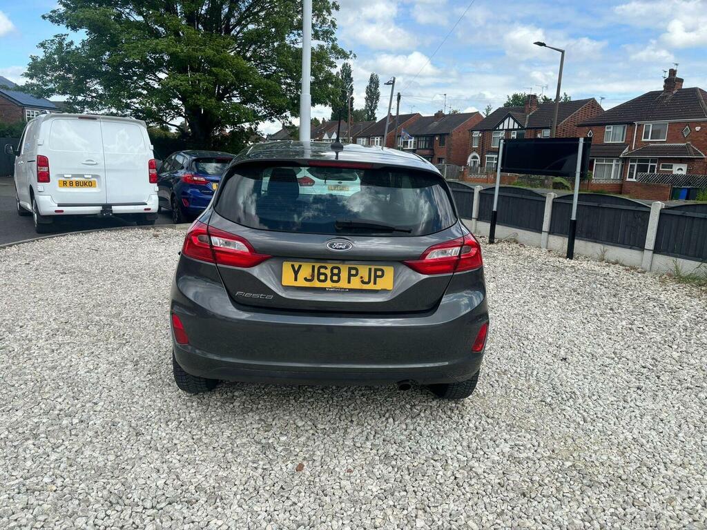 Ford Fiesta Hatchback 1.0T Ecoboost Zetec Euro 6 Ss 20 YJ68PJP Grey #4
