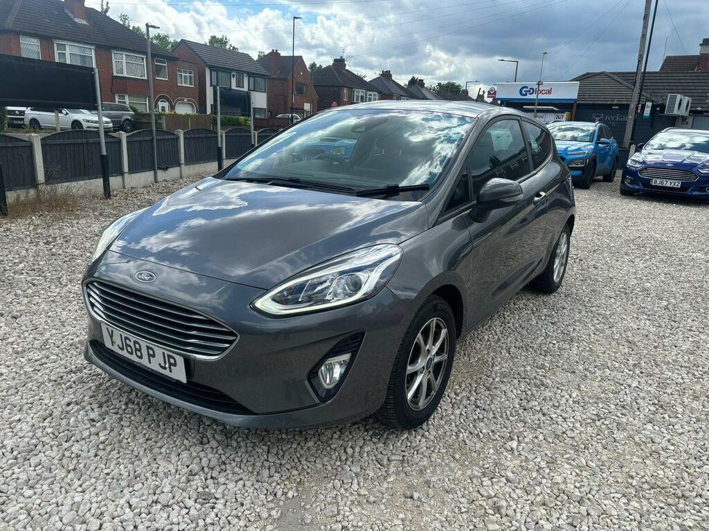 Ford Fiesta Hatchback 1.0T Ecoboost Zetec Euro 6 Ss 20 YJ68PJP Grey #2