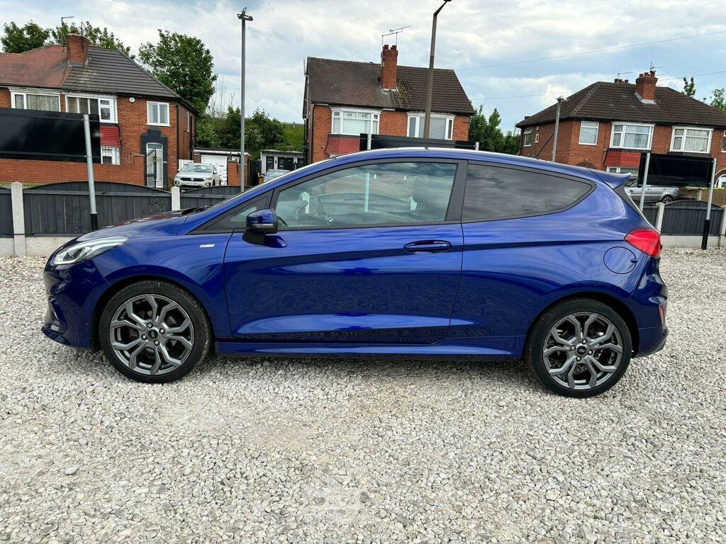 Ford Fiesta Hatchback 1.0T Ecoboost St-line Euro 6 Ss KU18YYC Blue #4