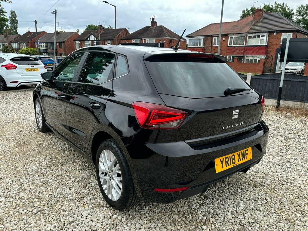 Seat Ibiza Hatchback 1.0 Mpi Se Design Euro 6 Ss 2018 YR18XMF Black #6