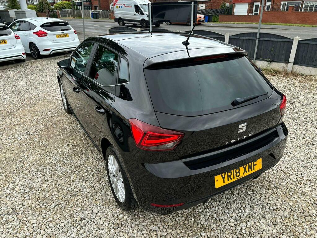 Seat Ibiza Hatchback 1.0 Mpi Se Design Euro 6 Ss 2018 YR18XMF Black #3