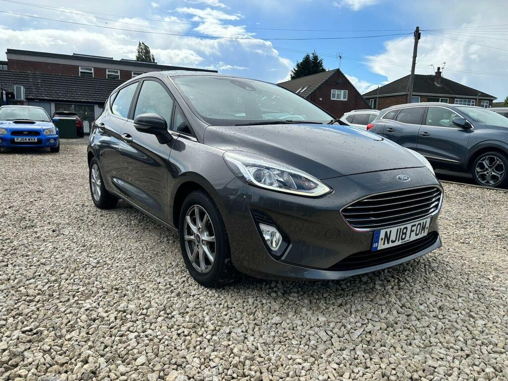Ford Fiesta Hatchback 1.0T Ecoboost Zetec Euro 6 Ss 20 Grey