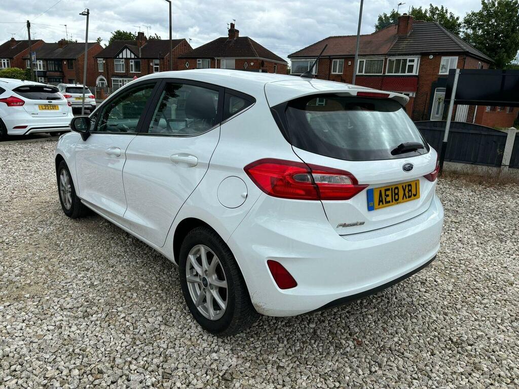 Ford Fiesta Hatchback 1.0T Ecoboost Zetec Euro 6 Ss 20 AE18XBJ White #3