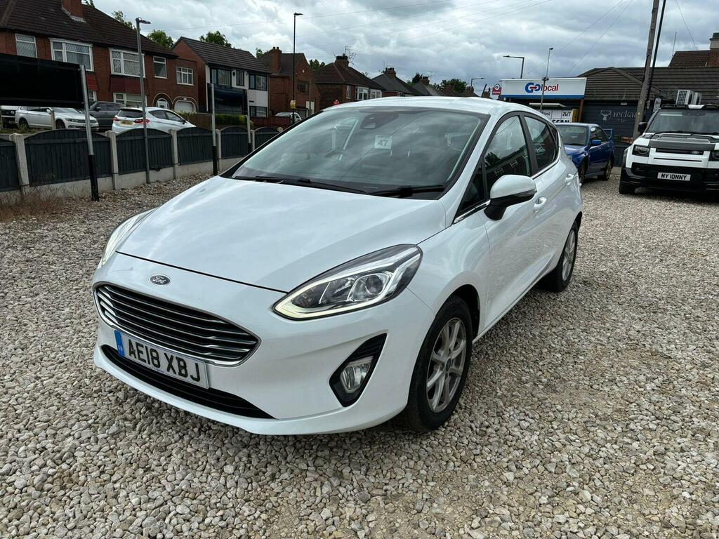 Ford Fiesta Hatchback 1.0T Ecoboost Zetec Euro 6 Ss 20 AE18XBJ White #2