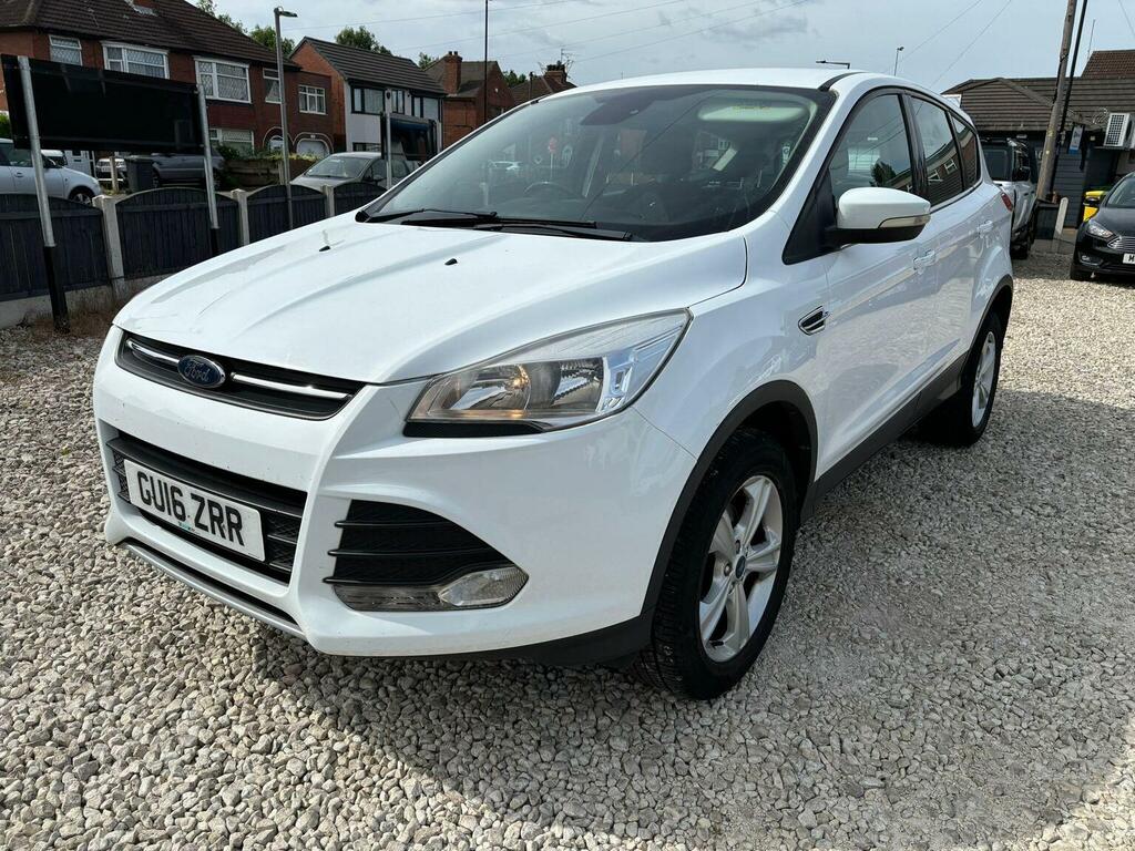 Ford Kuga Suv 1.5T Ecoboost Zetec 2Wd Euro 6 Ss 2016 GU16ZRR White #2