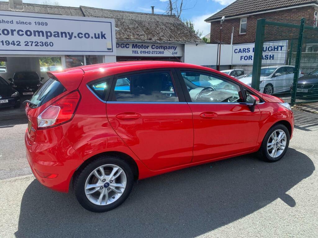 Ford Fiesta 1.25 Zetec Euro 5 Red #6