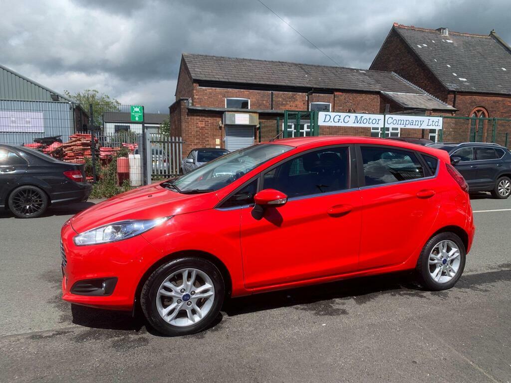 Ford Fiesta 1.25 Zetec Euro 5 Red