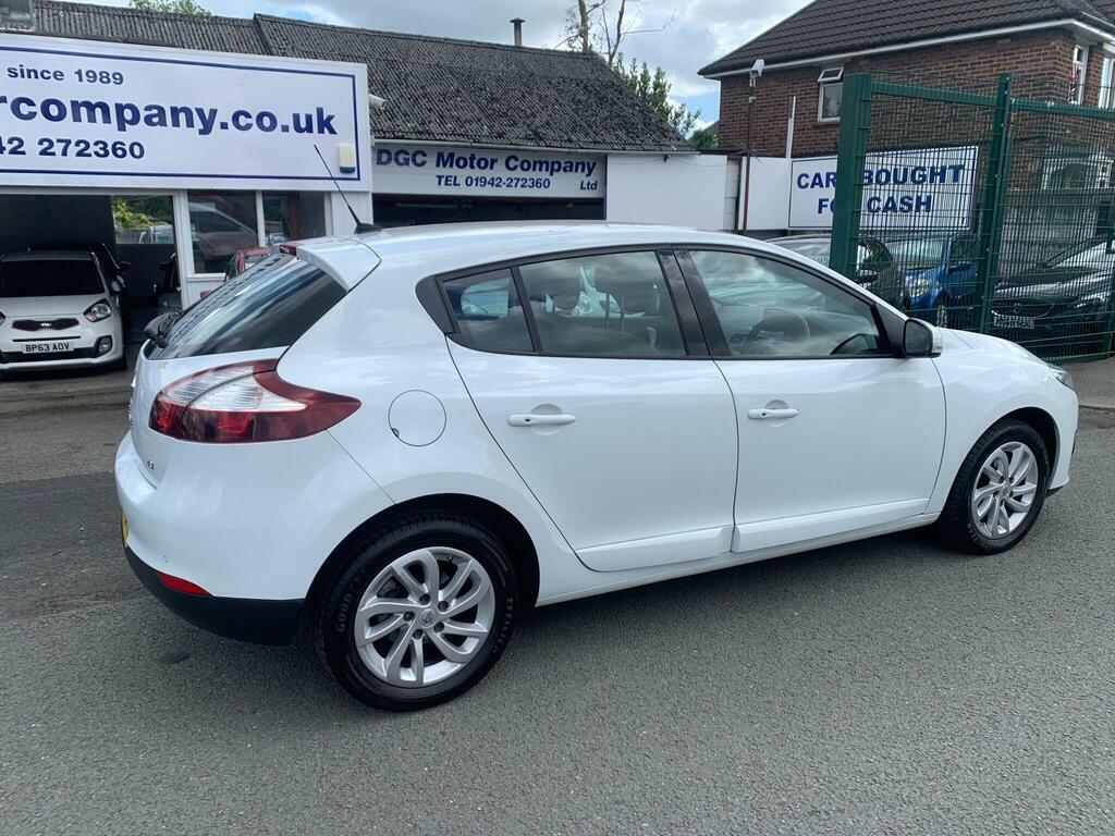 Renault Megane 1.5 Dci Dynamique Nav Euro 6 S S FM16BYW White #6