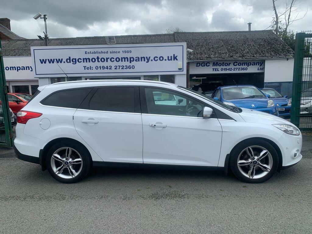 Ford Focus 1.6 Tdci Titanium X Euro 5 S S BU14VNM White #4