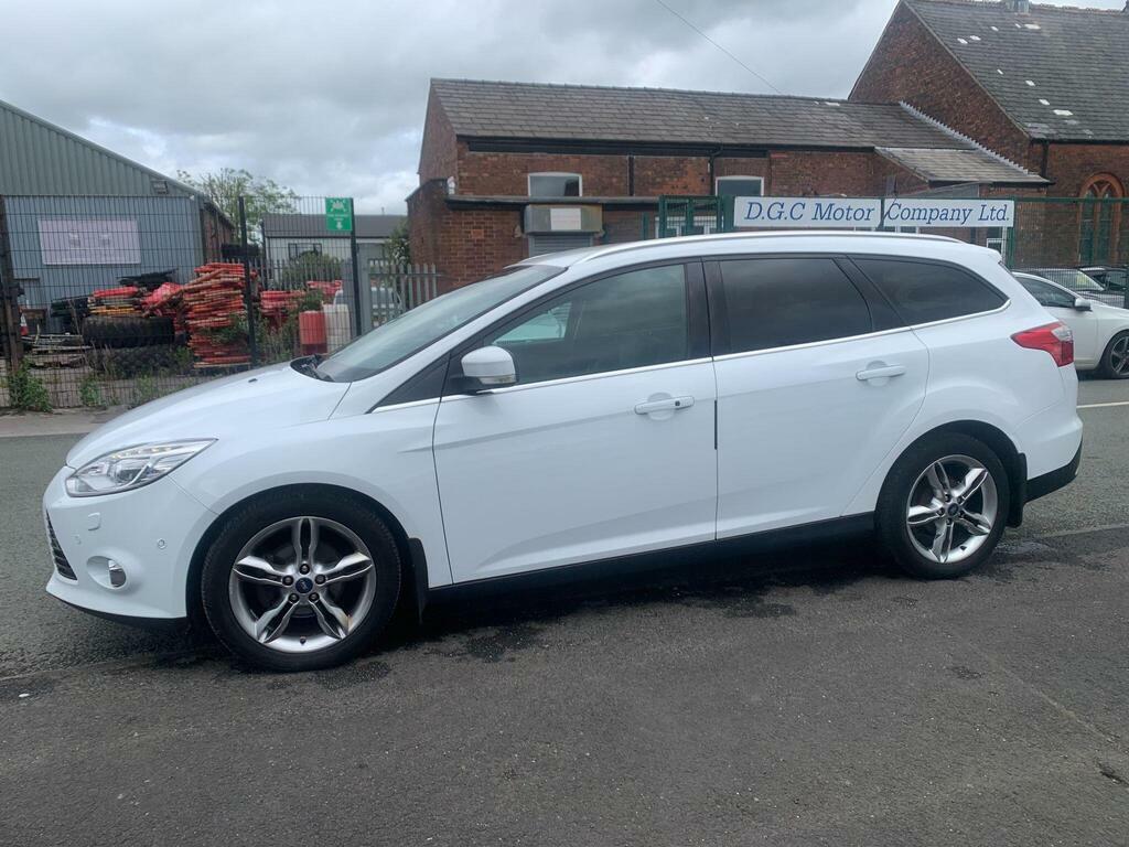 Ford Focus 1.6 Tdci Titanium X Euro 5 S S BU14VNM White #3