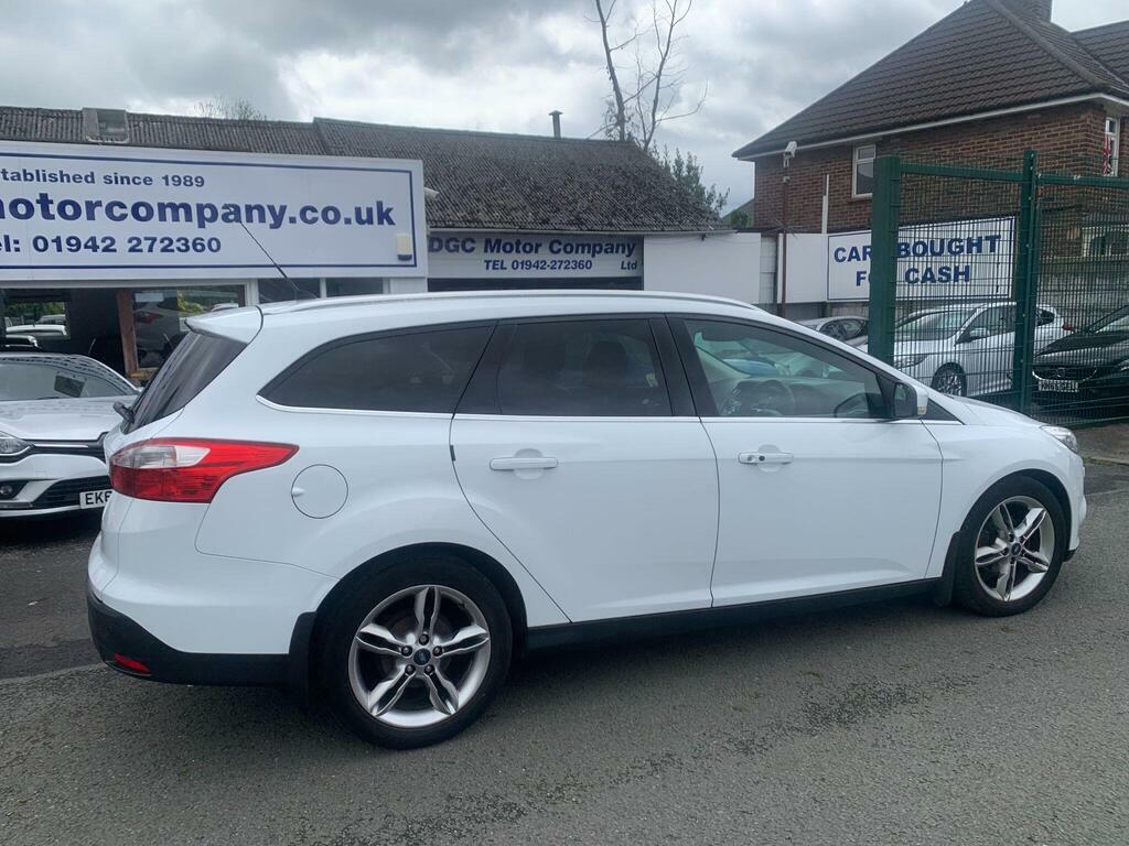 Ford Focus 1.6 Tdci Titanium X Euro 5 S S BU14VNM White #6