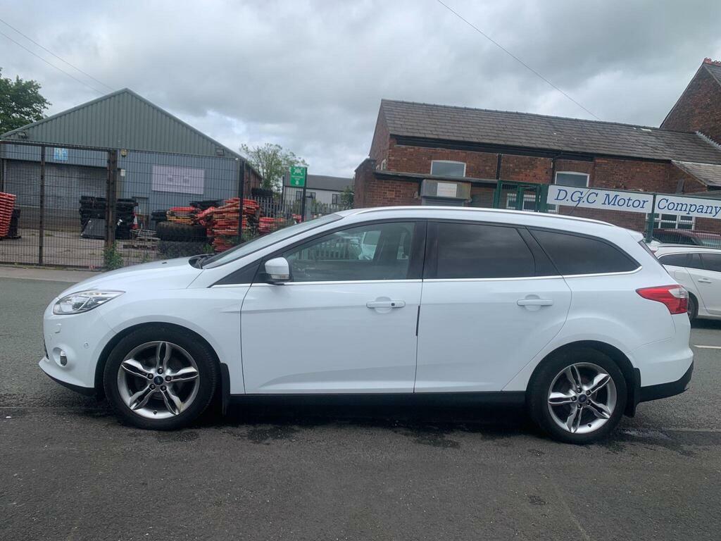 Ford Focus 1.6 Tdci Titanium X Euro 5 S S BU14VNM White #5