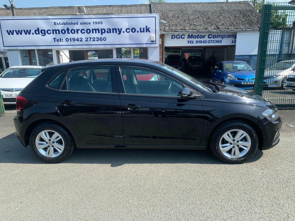 Volkswagen Polo 1.0 Se Euro 6 S S PJ18OXZ Black #5