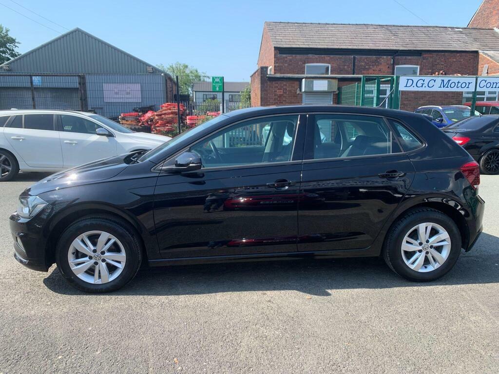 Volkswagen Polo 1.0 Se Euro 6 S S PJ18OXZ Black #6