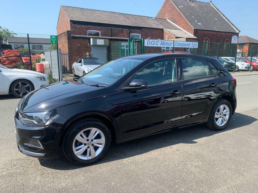 Volkswagen Polo 1.0 Se Euro 6 S S PJ18OXZ Black #3