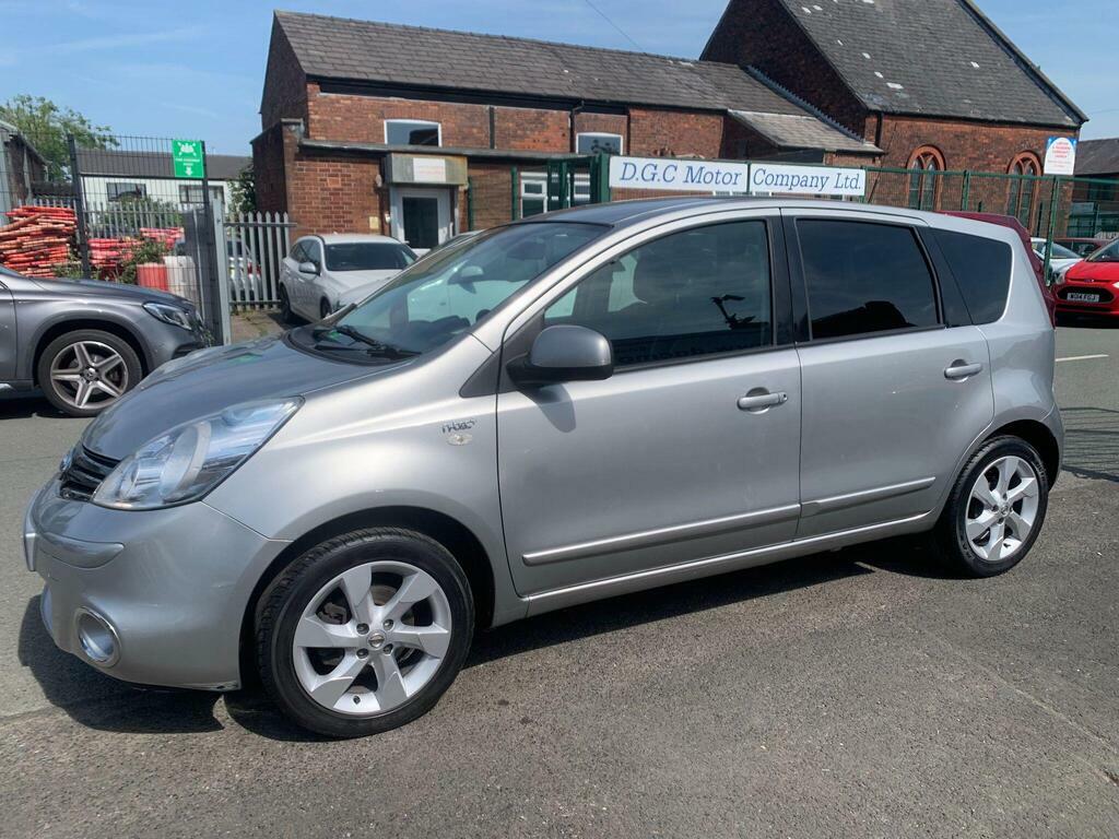 Nissan Note 1.4 16V N-tec Euro 5 Silver #3