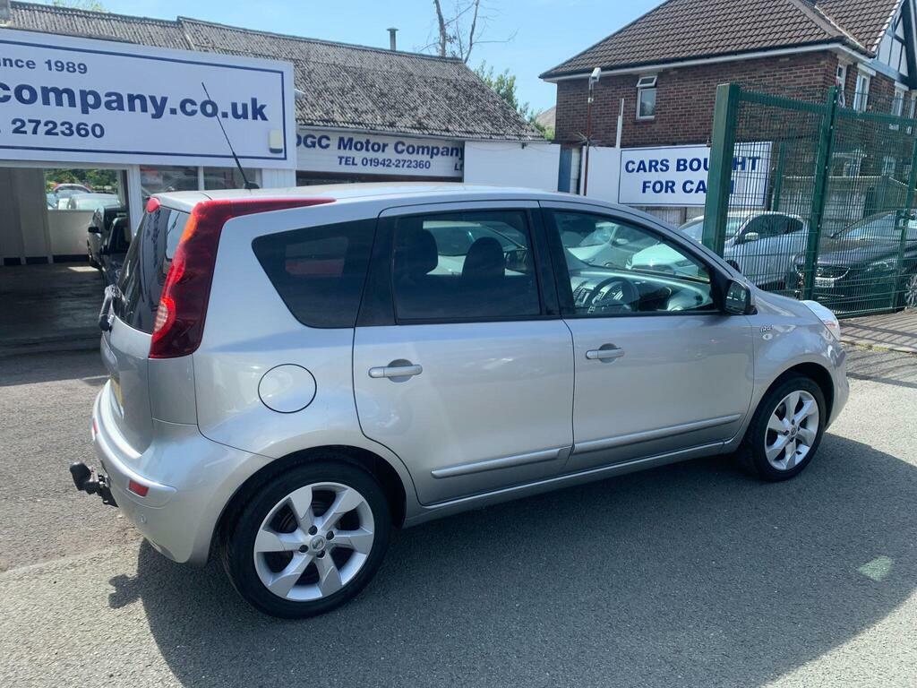 Nissan Note 1.4 16V N-tec Euro 5 Silver #6