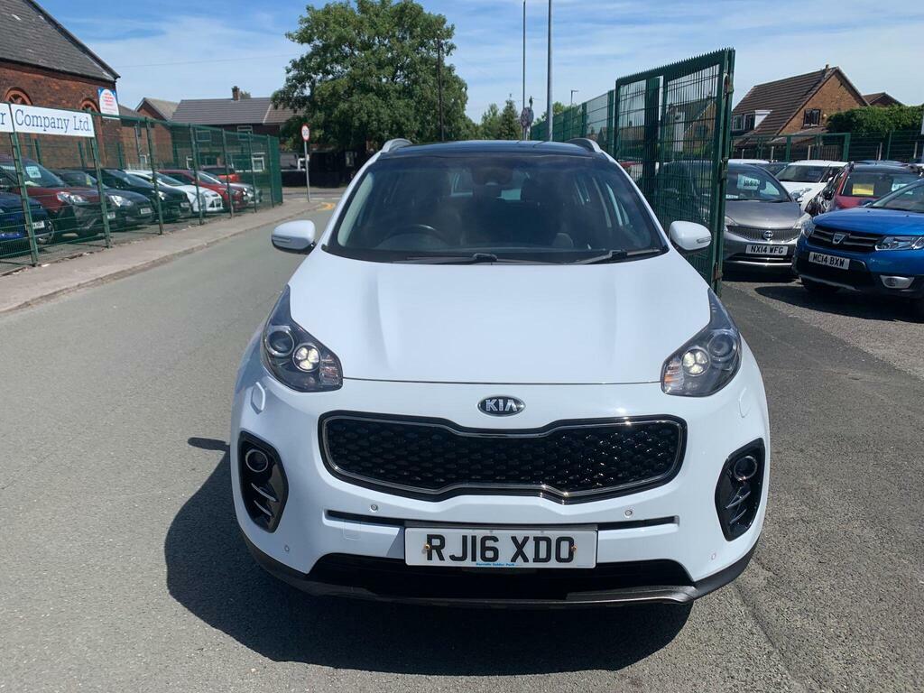 Kia Sportage 2.0 Crdi Kx-4 Awd Euro 6 RJ16XDO White #2