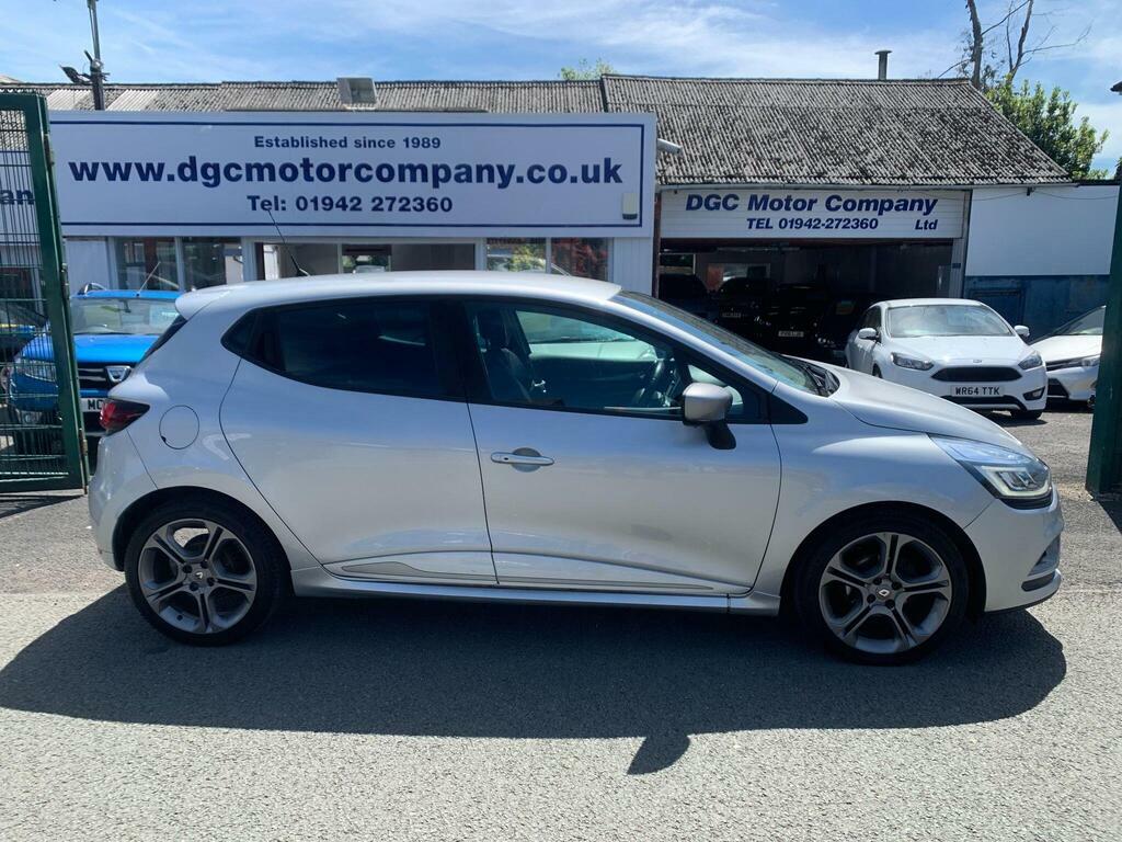 Renault Clio 1.5 Dci Gt Line Euro 6 S S HK18MHJ Silver #4