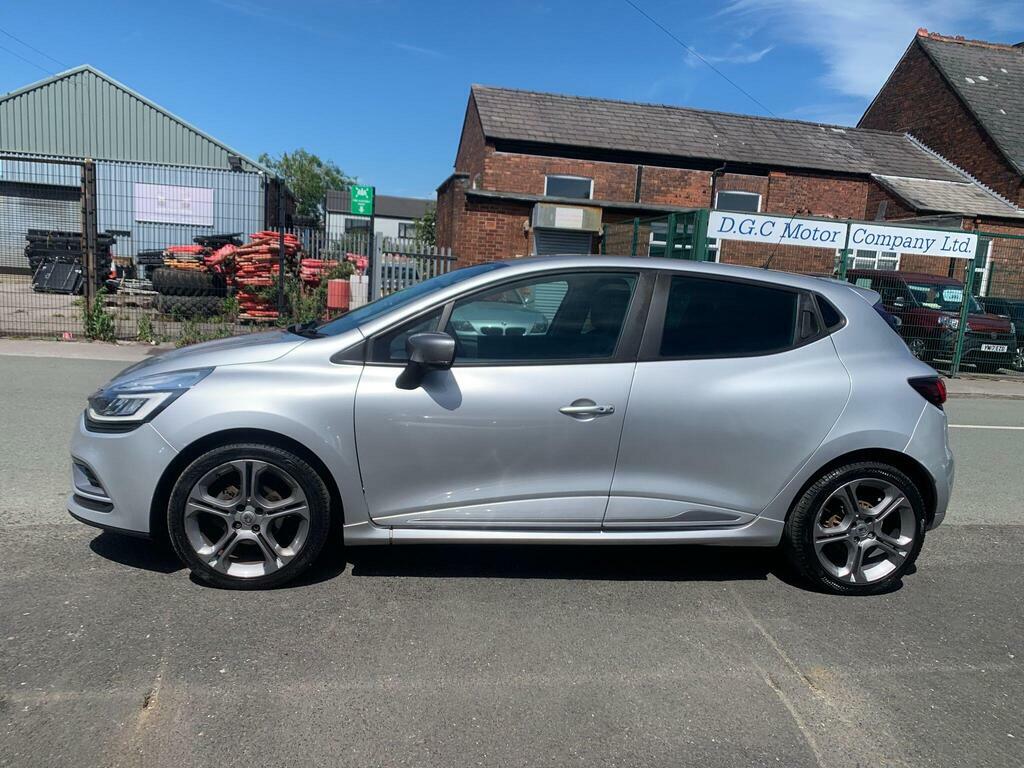 Renault Clio 1.5 Dci Gt Line Euro 6 S S HK18MHJ Silver #5