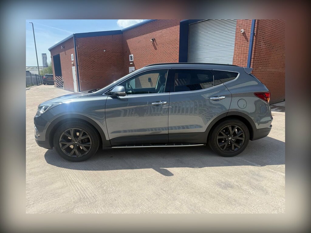 Hyundai Santa Fe 2.2 Crdi Blue Drive Endurance Edition Suv Dies WT17TBO Silver #5