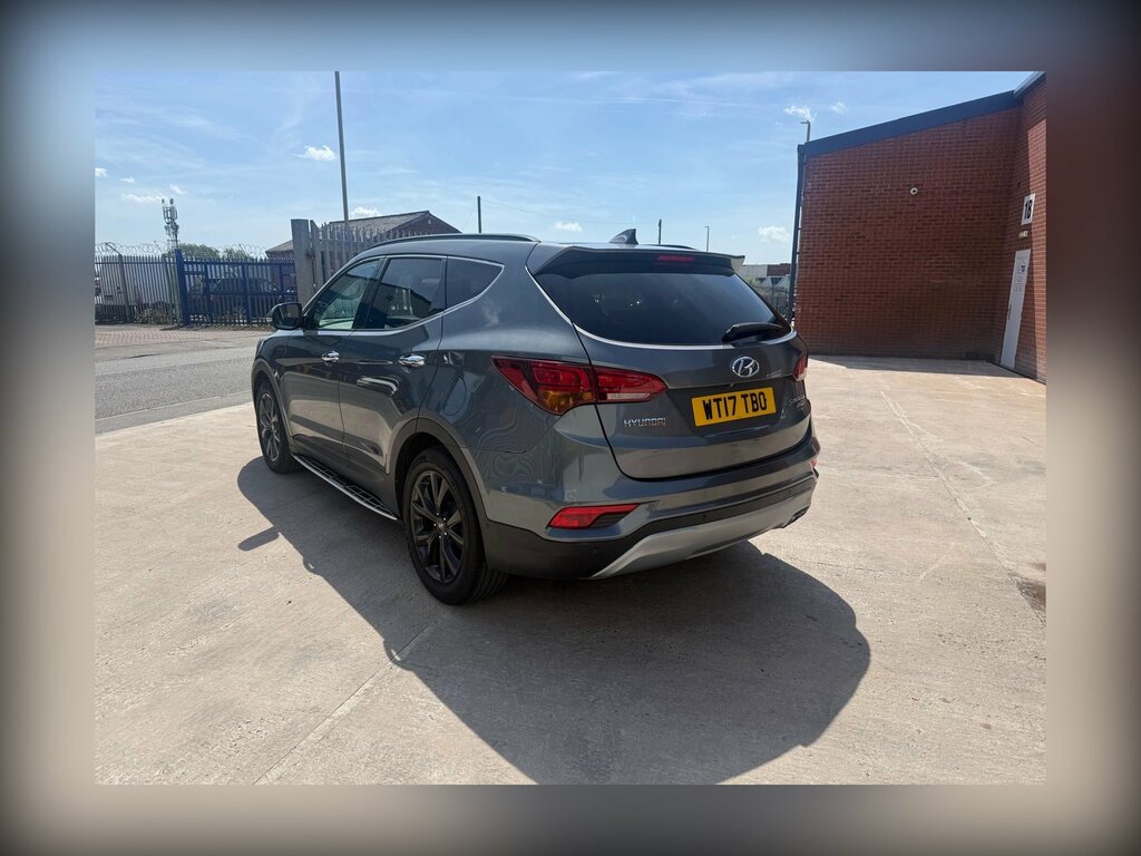 Hyundai Santa Fe 2.2 Crdi Blue Drive Endurance Edition Suv Dies WT17TBO Silver #4