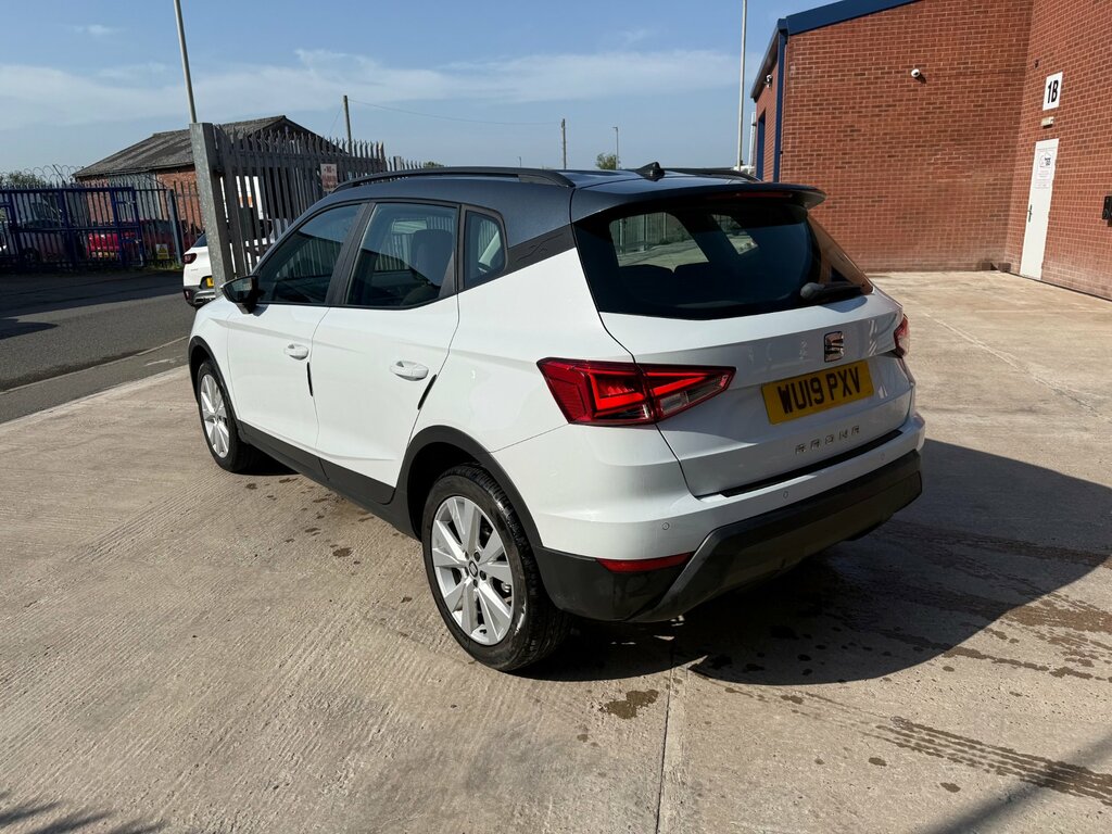 Seat Arona 1.0 Tsi Gpf Se Technology Suv Dsg Euro WU19PXV White #4