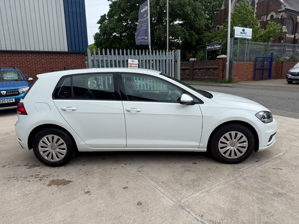 Volkswagen Golf 1.4 Tsi Bluemotion Tech S Hatchback Aut GD17GSZ White #2