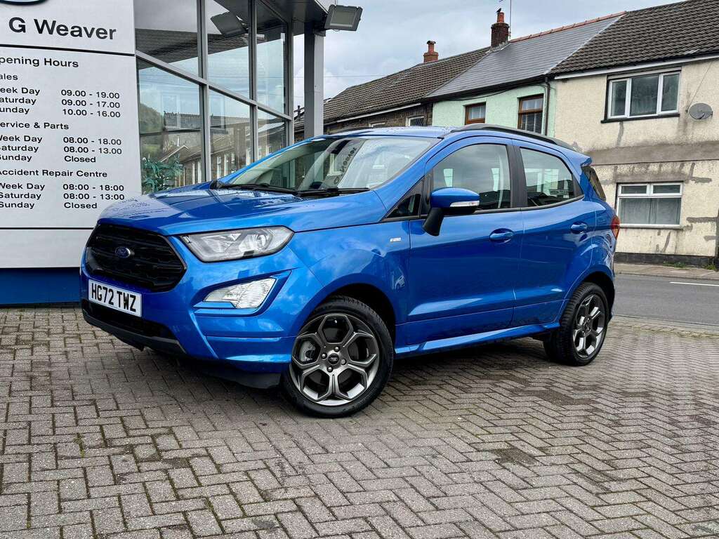 Ford Ecosport St-line Blue