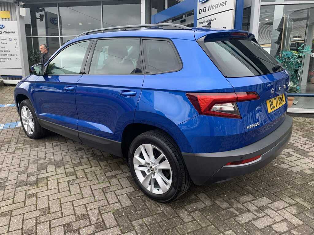 Skoda Karoq Se Technology Tsi BL71HNX Blue #6
