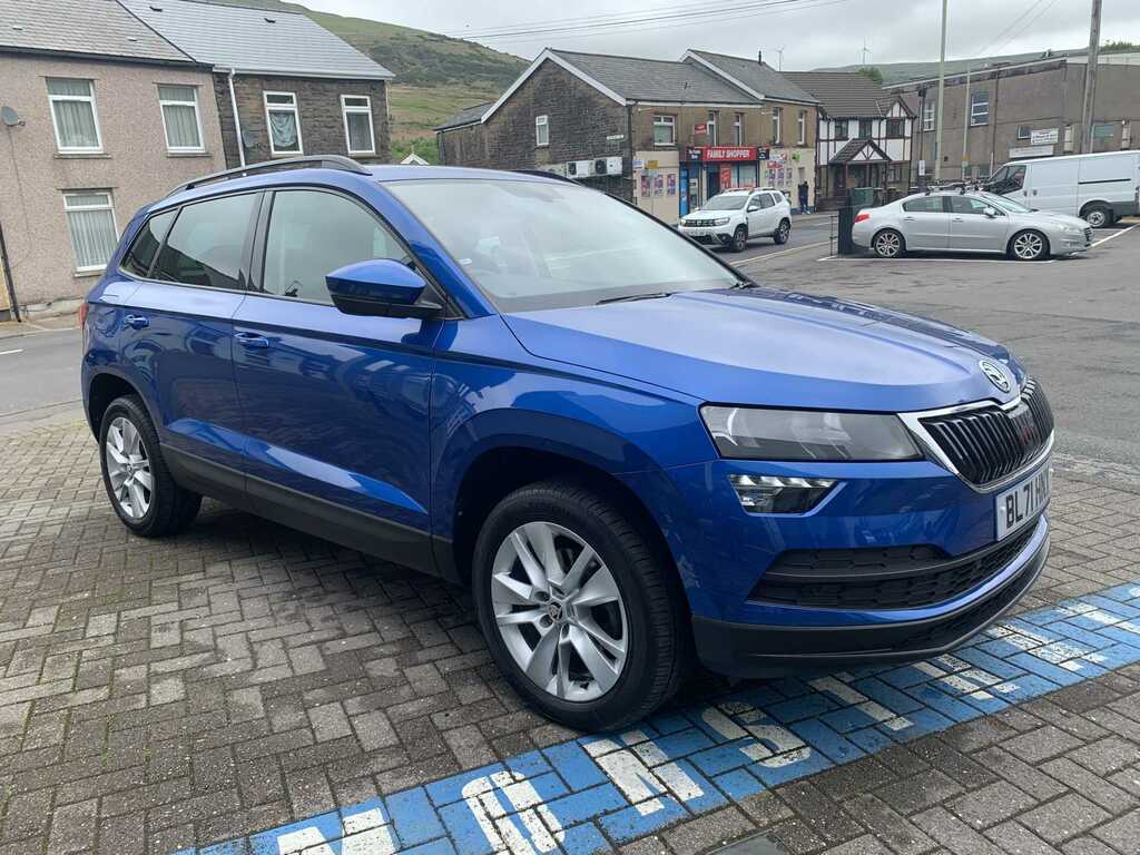 Skoda Karoq Se Technology Tsi BL71HNX Blue #3