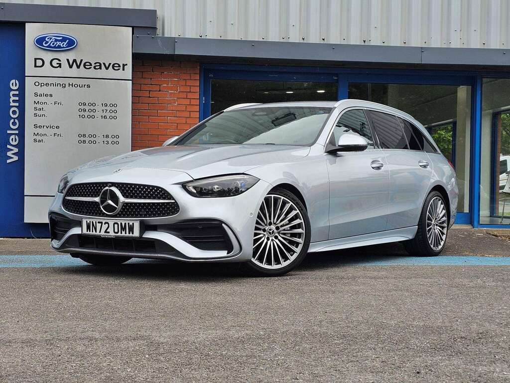 Mercedes-Benz C Class 200 Amg Line Premium Mh Silver